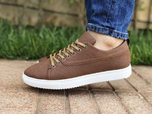 SNEAKERS MARRON